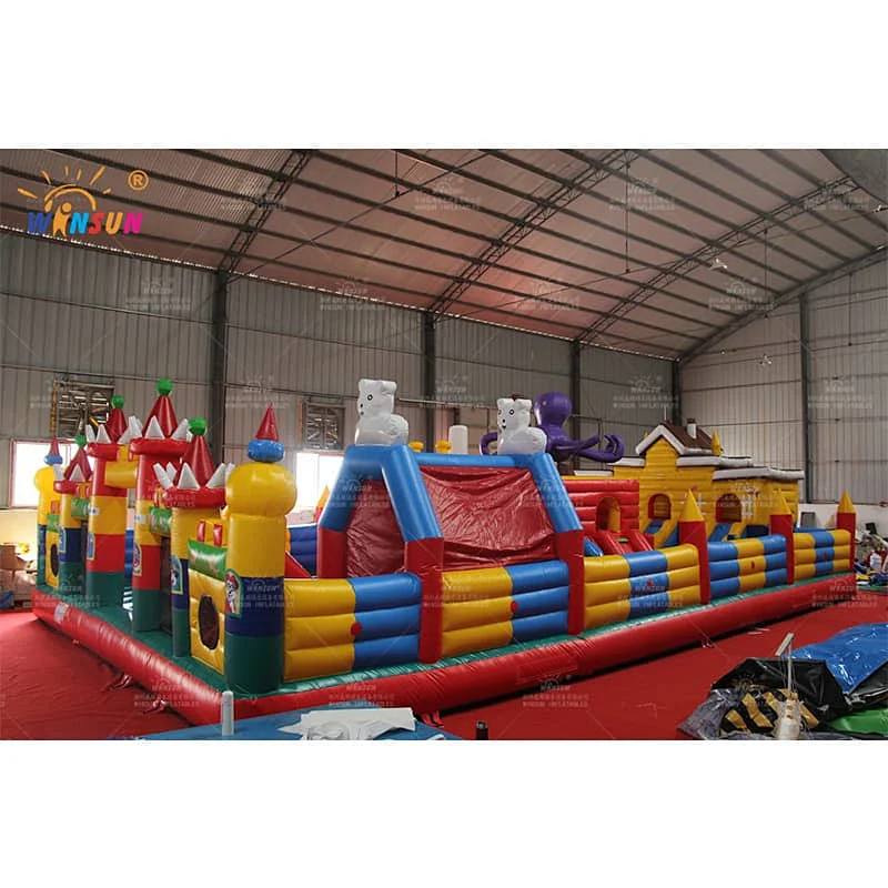 Inflatable Octopus Paradise Bounce House