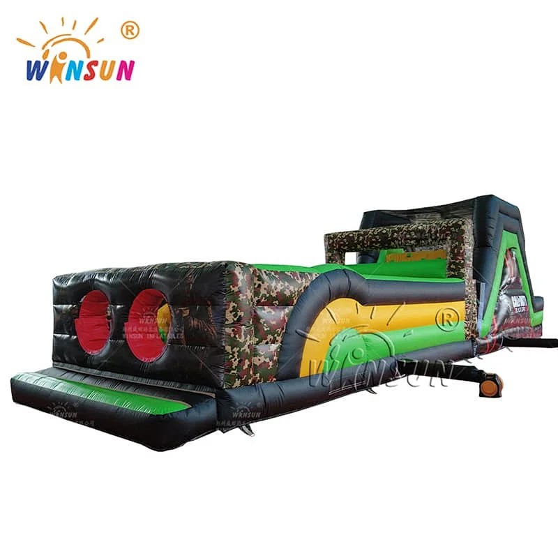 Commercial Inflatable Obstacle Course Game Theme
