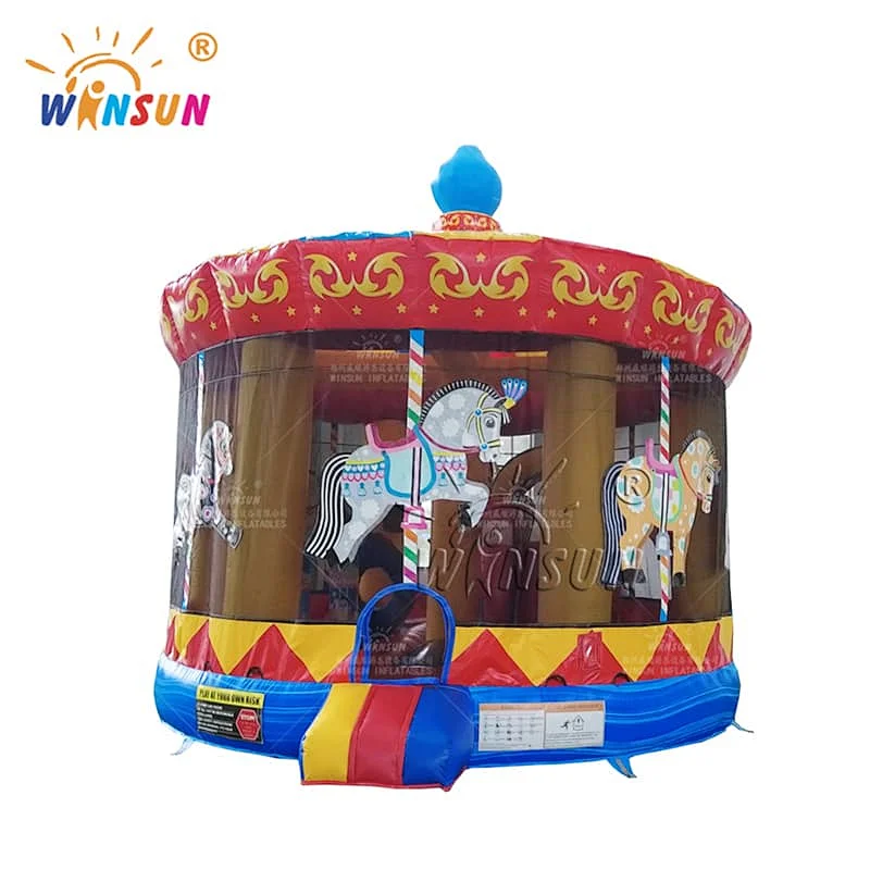Carousel Inflatable Bounce House