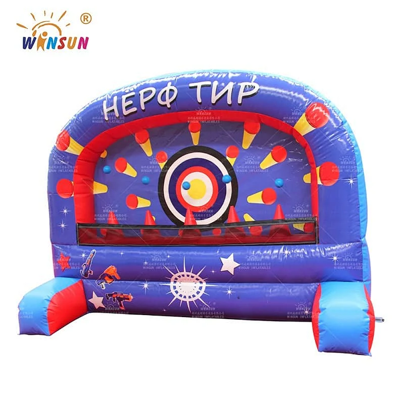 Inflatable interactive game