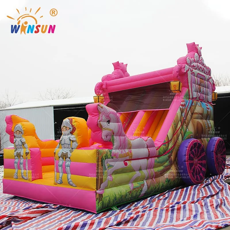 Inflatable Princess Carriage Slide