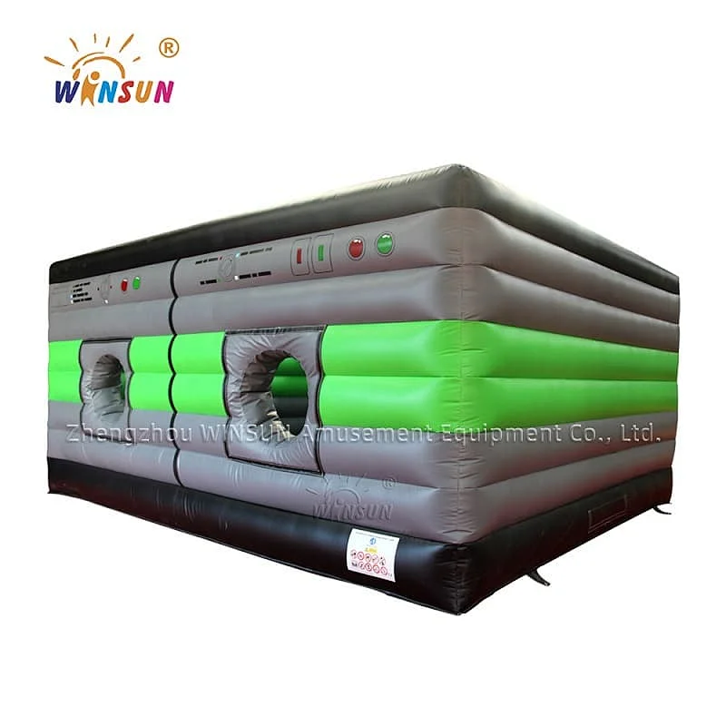 Washing machine inflatable bouncer