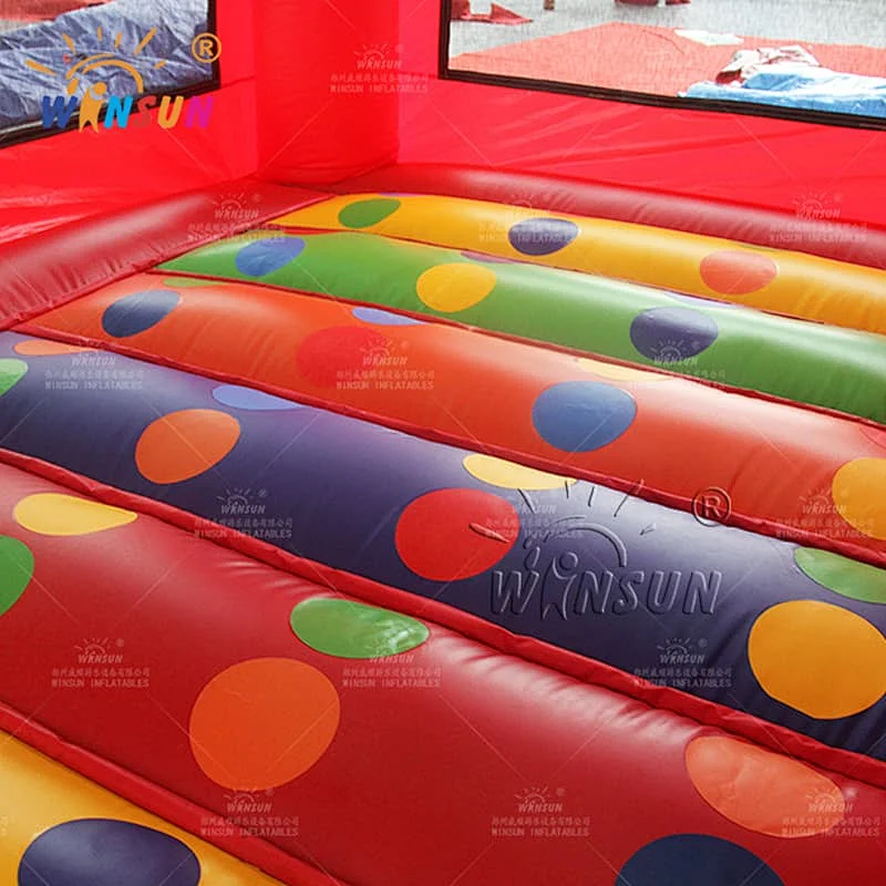 Fire Station theme Inflatable Combo Twister game