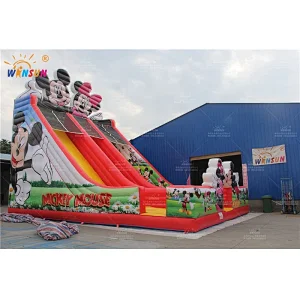 Giant Mickey Mouse slide