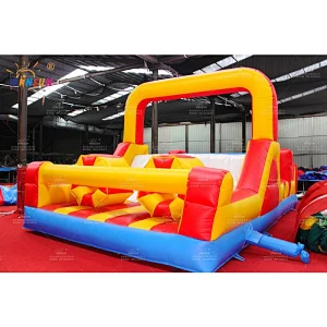 Inflatable obstacle course for kids