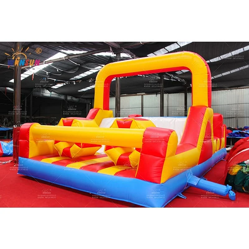 Inflatable obstacle course for kids