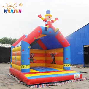 Custom Inflatable Bounce House Clown Theme