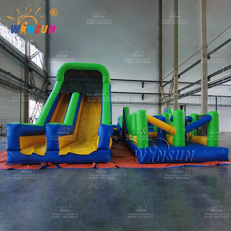 Giant Warrior Race Inflatable Obstacle Course