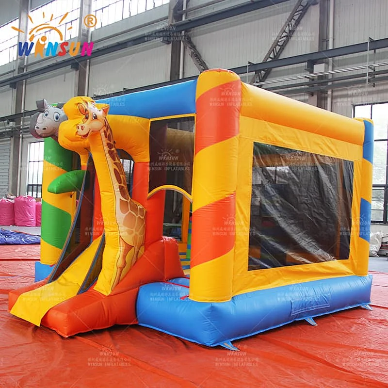 Custom Inflatable Jumping Castle Animals Theme