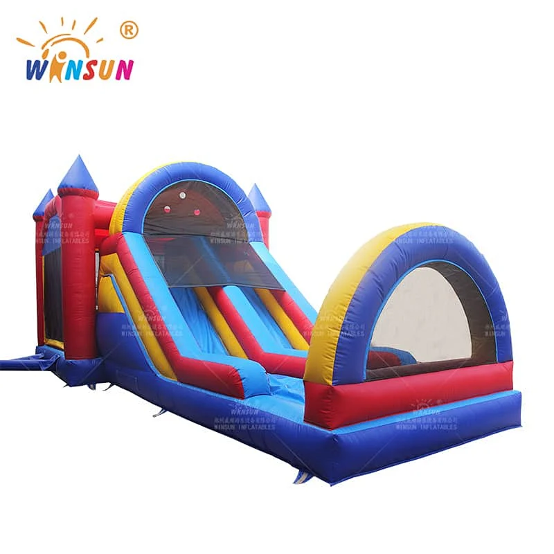 Inflatable Jumping Castle Dual Lane Slide