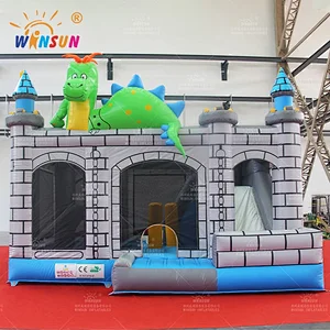Inflatable Jumping Castle Dino Combo