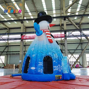 Inflatable Snowman Bounce House