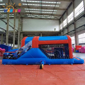 Custom Inflatable Obstacle Course Batman Theme
