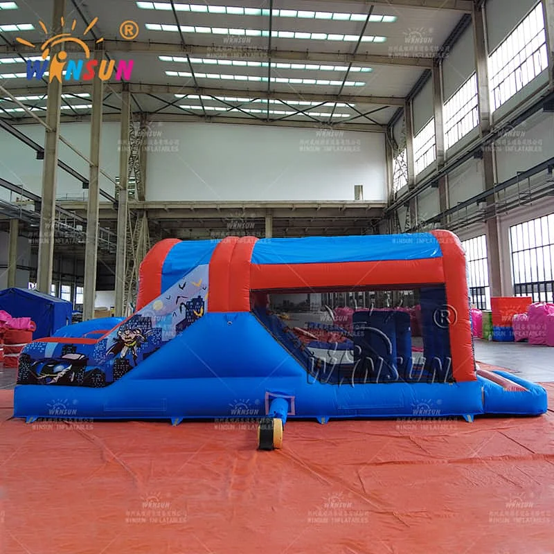 Custom Inflatable Obstacle Course Batman Theme