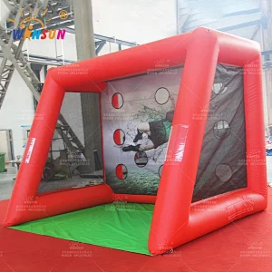 Inflatable Soccer Shootout interactive game