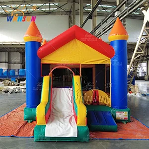 Custom Inflatable Bounce House with Slide Commercial Use