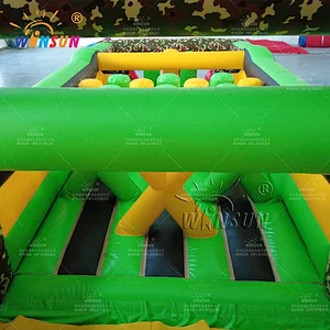 Commercial Inflatable Obstacle Course Game Theme