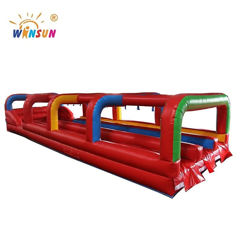Inflatable Three Lane Slip And Slide