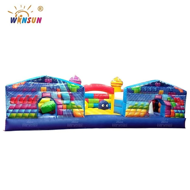 Inflatable game bouncer