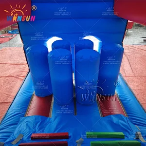 Custom Inflatable Obstace Course Heros Theme