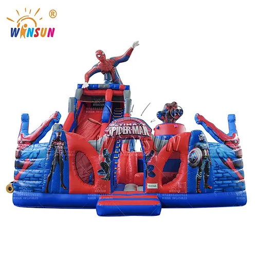 Spider_man Inflatable Funland