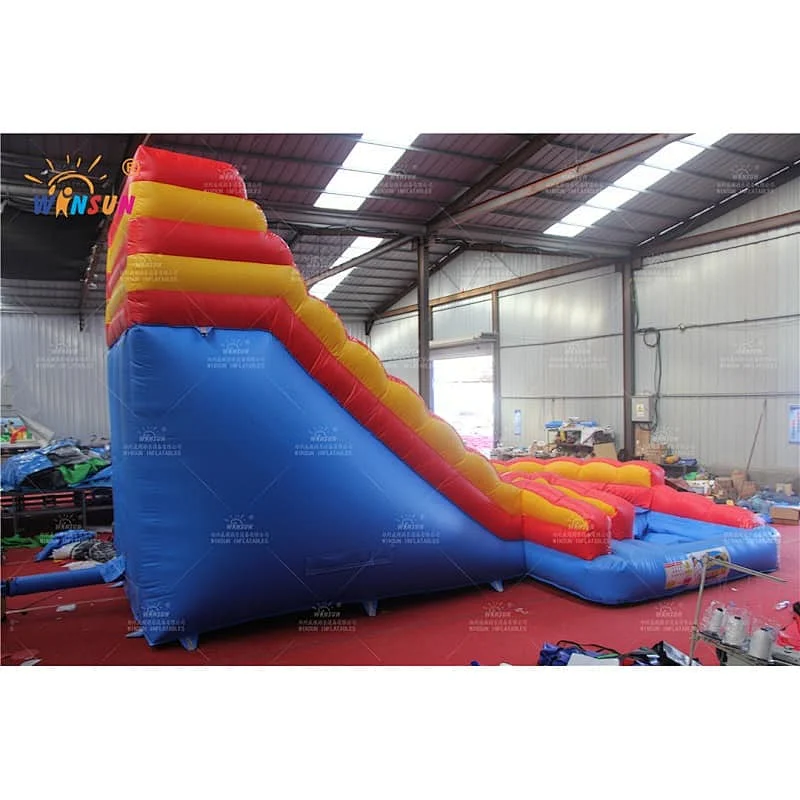 Three Primary Colors inflatable water slide