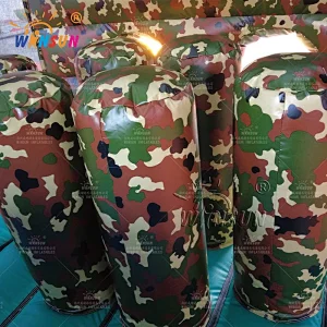 Custom Inflatable Obstace Course Camouflage Theme
