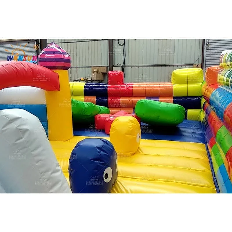 Inflatable game bouncer