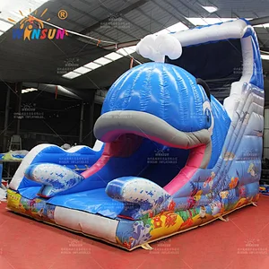 Inflatable Whale Slide