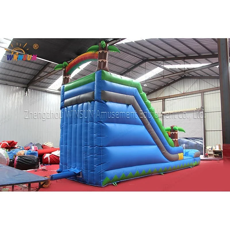 Inflatable water slide