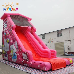 Cute Keith inflatable slide