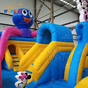 Commercial Giant Inflatable Fun City Octopus theme