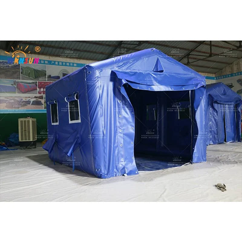 Airtight Tent with Water Bags