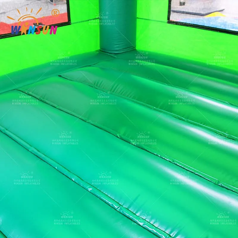 inflatable moonwalk soccer theme