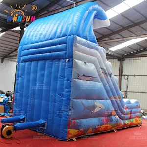 Inflatable Whale Slide