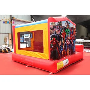 The Avengers moonwalk with slide