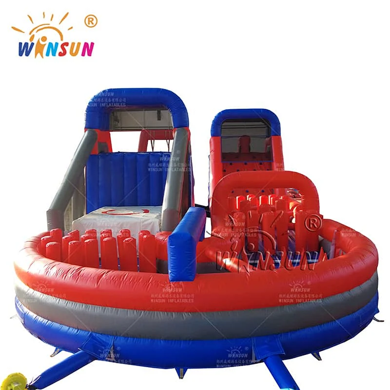 Inflatable U-shaped Obstacle Course