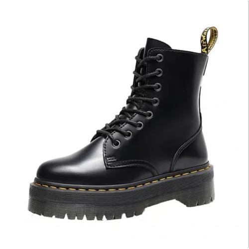 Autumn Women Boots Back Zipper Ankle Boots Cow Leather Upper Women Shoes