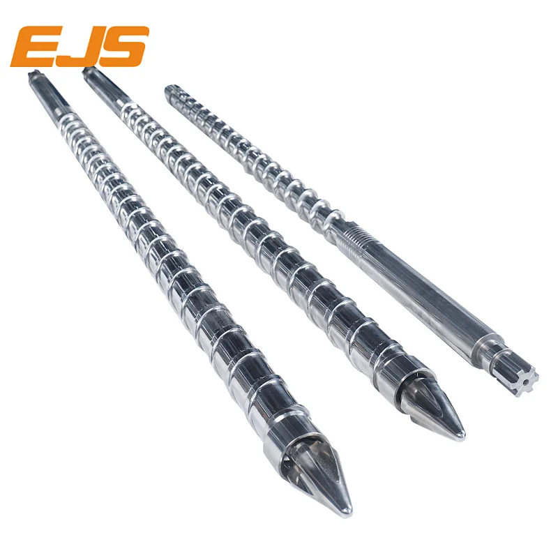 injection molding screw and barrel| ejs industry is a top screw barrel manufacturer in China, with annual turnover of about 30000pcs each year, many of them go to injection molding machines, with customers nationally and internationally.