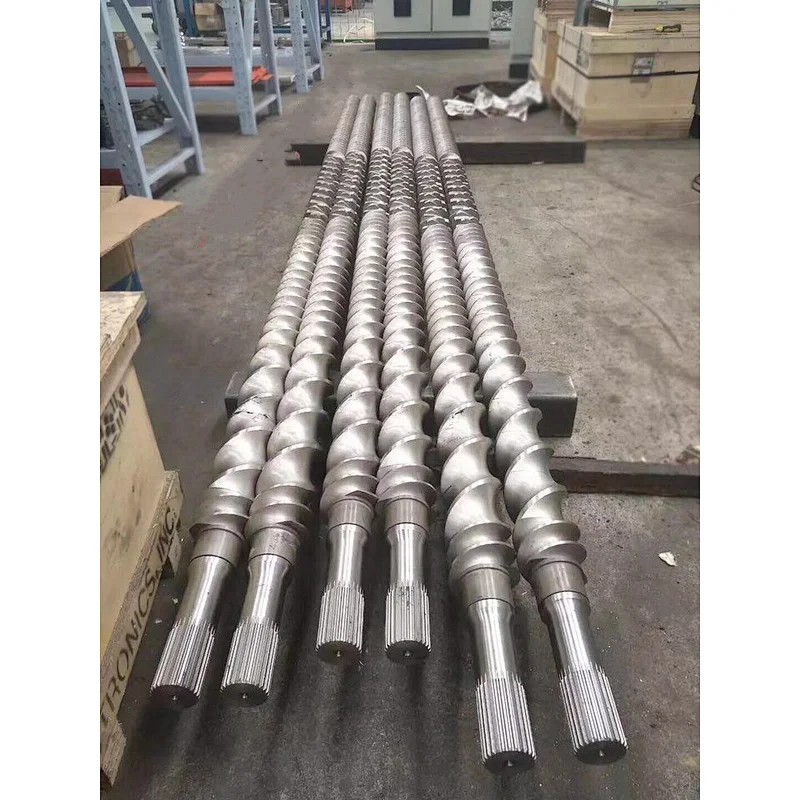 element screw|twin screw element, shaft made at EJS China.