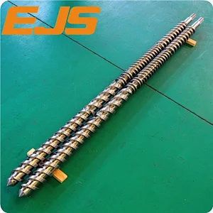 parallel twin screw barrel|EJS produces twin screws for twin screw extruder, some go with Krauss Maffrei extruders, contact EJS to get started.