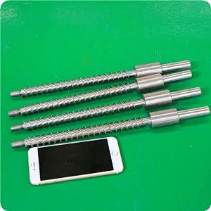 single screw barrelEJS produces thousands of mini screw for 3D printing business people, with diameter 20mm, 25mm the most popular.
