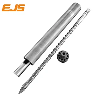 injection molding screw and barrel|plastics industry|as a core part of plastic injection molding machines, screw barrels can never be ignored or under-valued. EJS focuses on quality and details, if quality is critial, contact EJS.