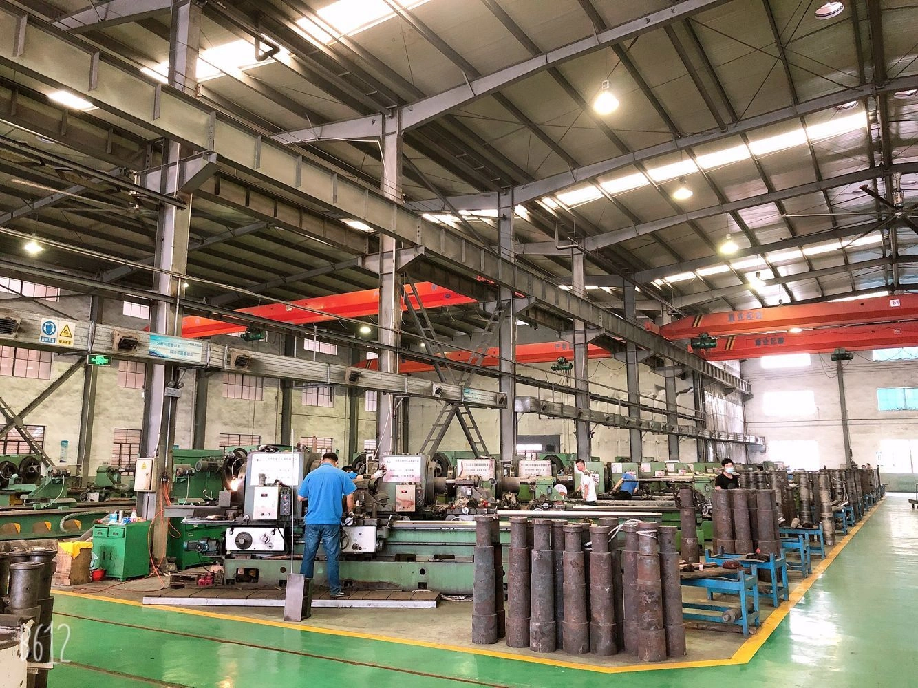 conical twin screw barrel, most produced at our factory, always available at our factory |E.J.S INDUSTRY CO., LTD