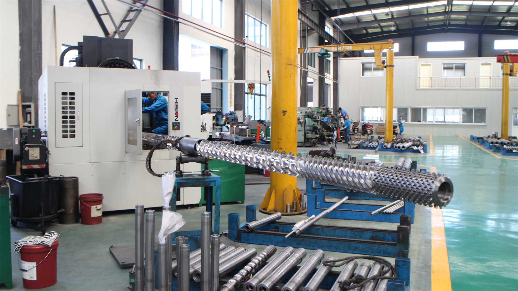 single screw barrel manufacturer，with high quality steel and suitable surface treatment,  E.J.S INDUSTRY CO., LTD has been producing tens of thoursands each year
