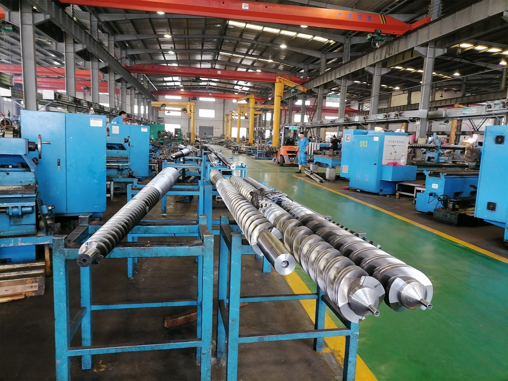 PVC Extruder Screw Design, E.J.S INDUSTRY CO., LTD is an expert to put it into production