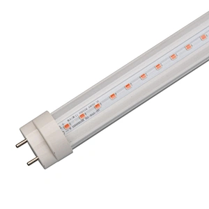 405nm 4ft 18W LED UVA T8 Tube With Clear Lens