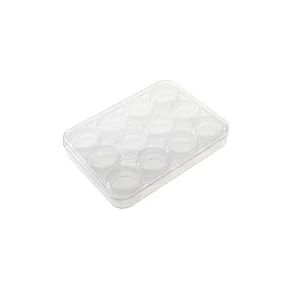 New Nail art packing box Detachable plastic jar
