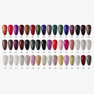 190 colors gel polish