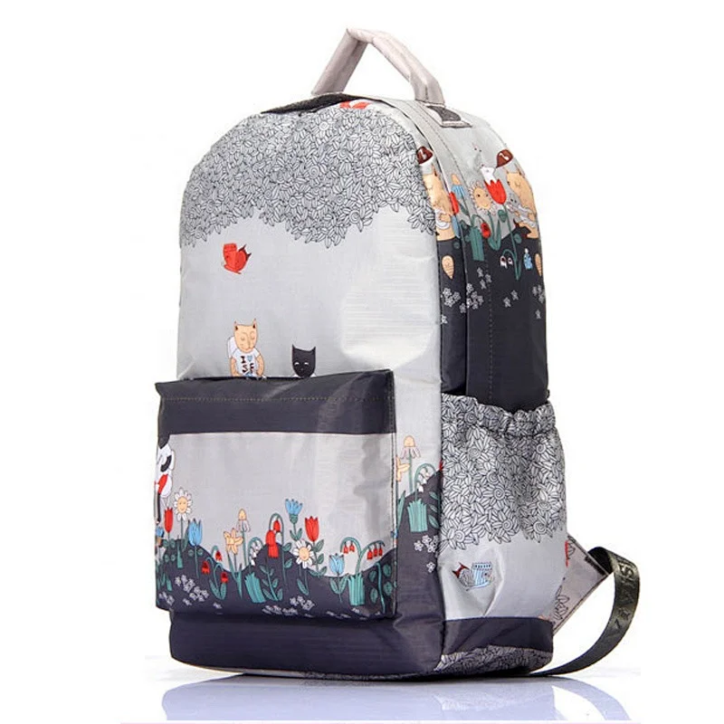 Custom school backpack promotional gift polyester school backpack